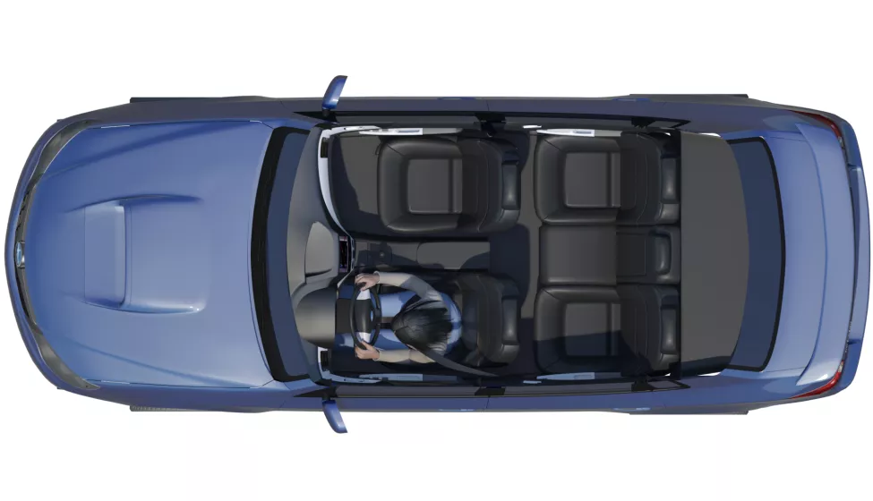 Vehicle Seating Diagram