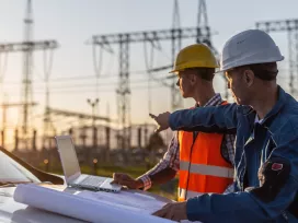 [EECS] Electrical Risk Management - Hazard Analysis - two workers - Damage Assessment Electrical Power Station Analysis Engineer