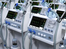Group of ventilator machines