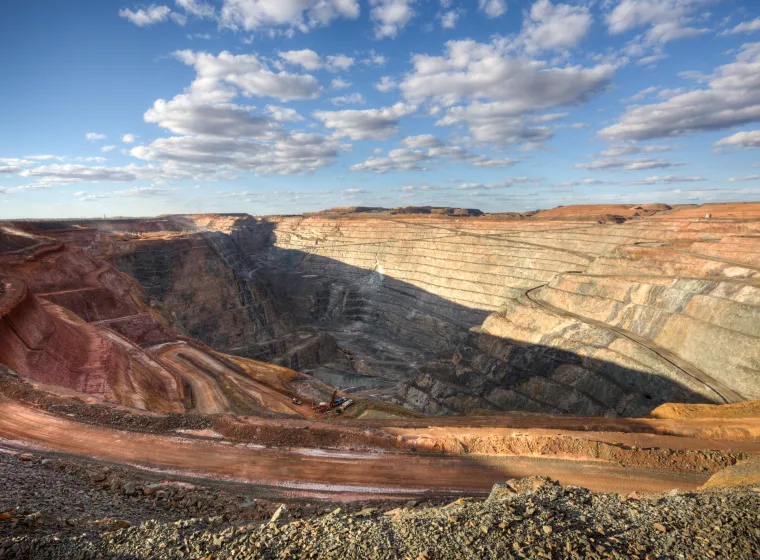 Open Pit Gold Mine