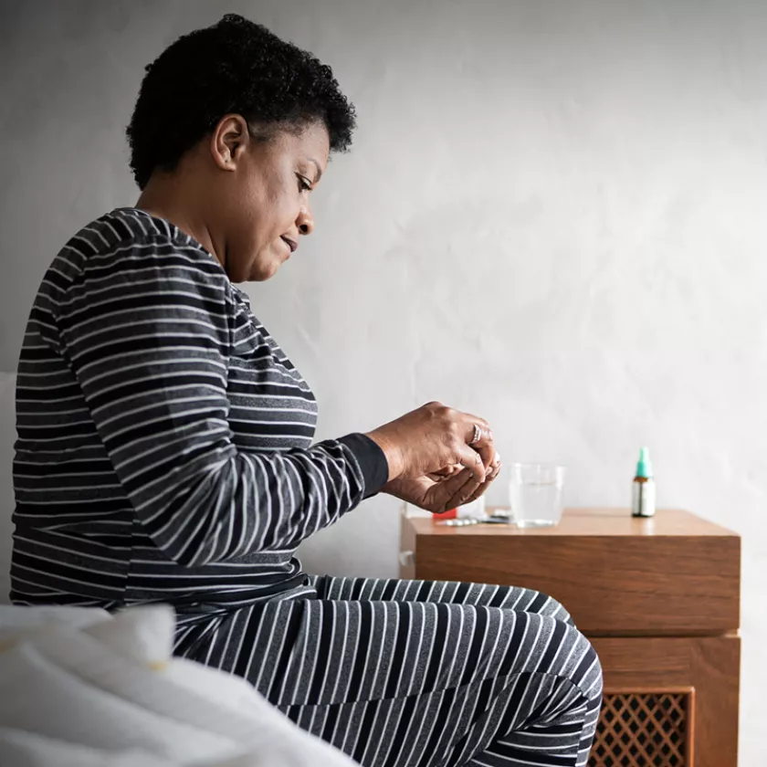 Patient dispensing medicine. Exponent helps improve human health and safety with advanced data sciences.